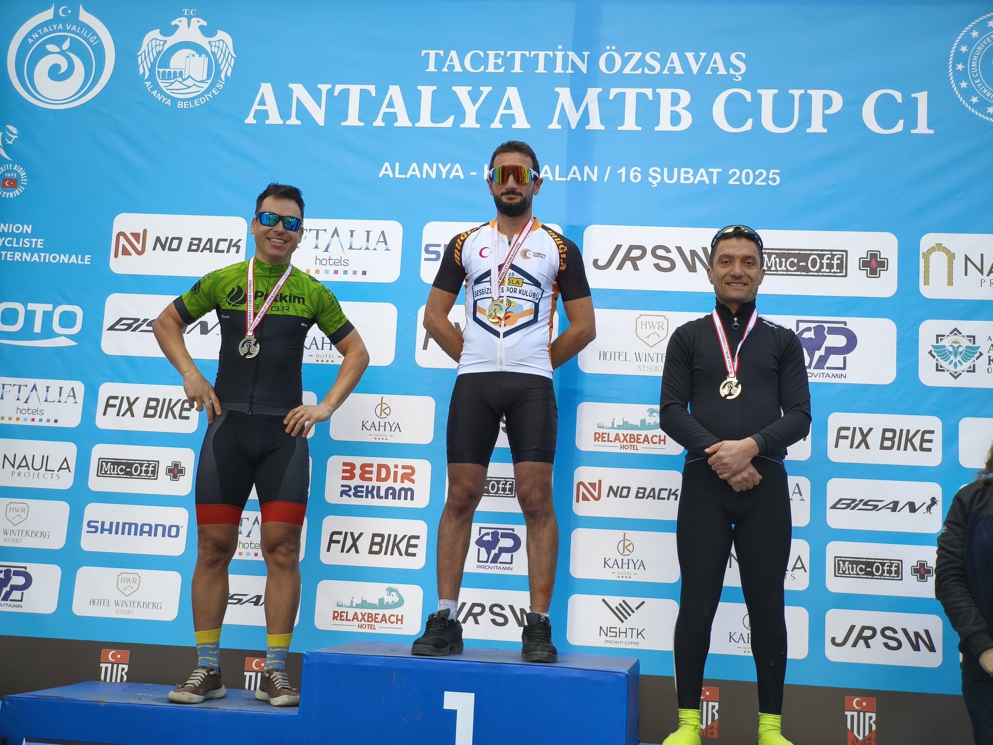Alanya MTB Cup C1 podyumu