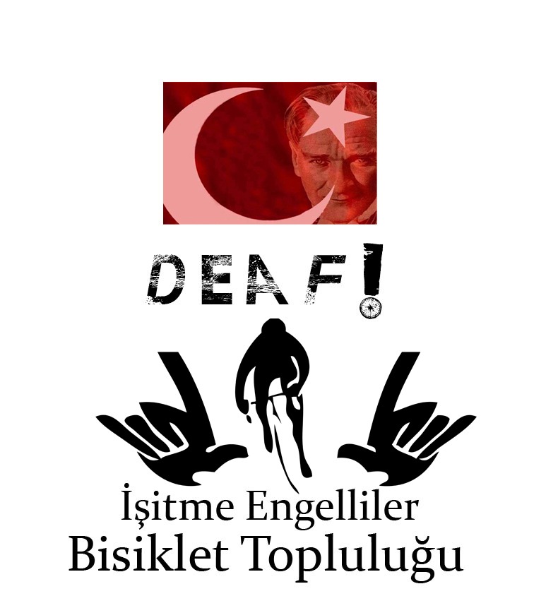Türkiye İşitme Engelliler Bisiklet Topluluğu logosu